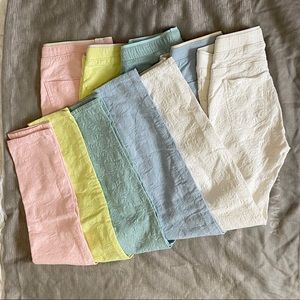 Howluk Floral Print Pastel Skinny Pants